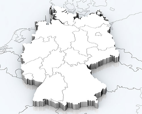 deutschlandkarte mit bundesländern